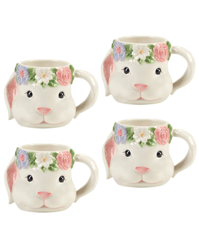 Certified International Easter Morning 3d Bunny Mug