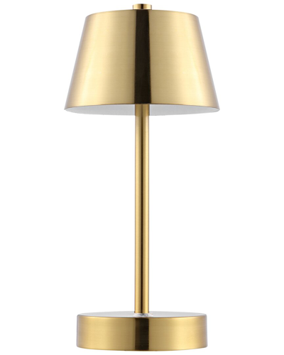 Safavieh Laita Rechargeable Led Table In Brass