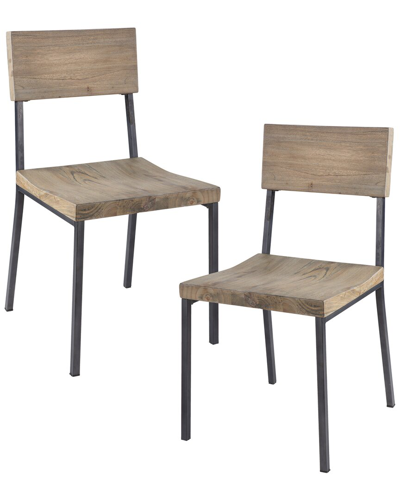 Ink+ivy Set Of 2 Tacoma Dining Chair In Grey