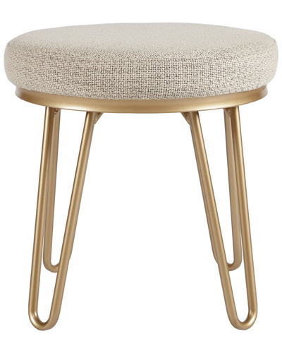 Ink+ivy Beverly Round Stool In Brown