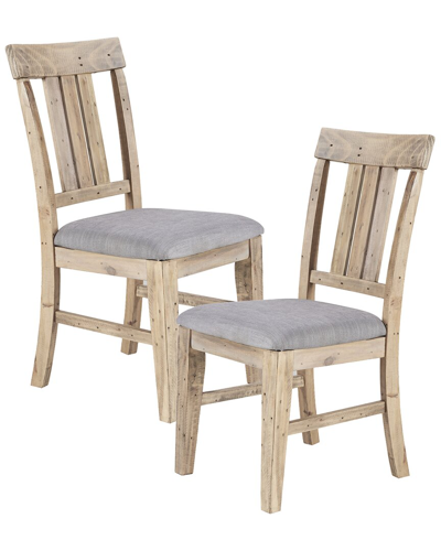 Ink+ivy Set Of 2 Sonoma Dining Side Chair In Grey