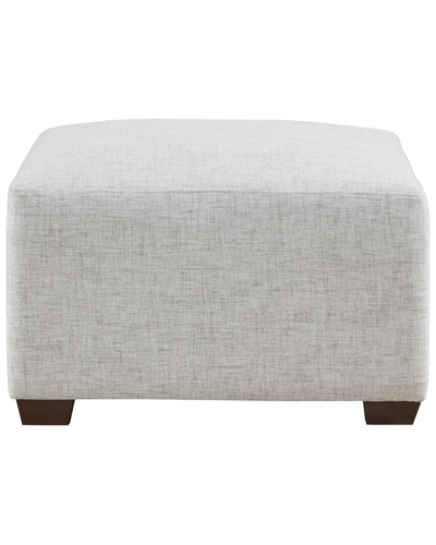 Ink+ivy 30" Molly Wide Fabric Modular Ottoman In Grey