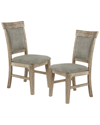 INK+IVY INK+IVY SET OF 2 OLIVER DINING SIDE CHAIR