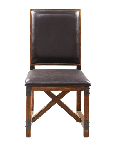 Ink+ivy Lancaster Dining Chair In Brown