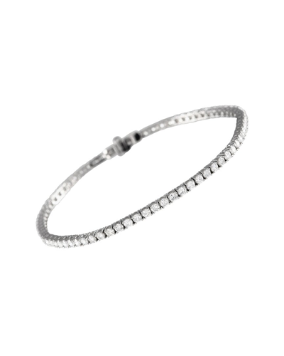 Diamond Select Cuts 14k 2.52 Ct. Tw. Diamond Tennis Bracelet In Metallic
