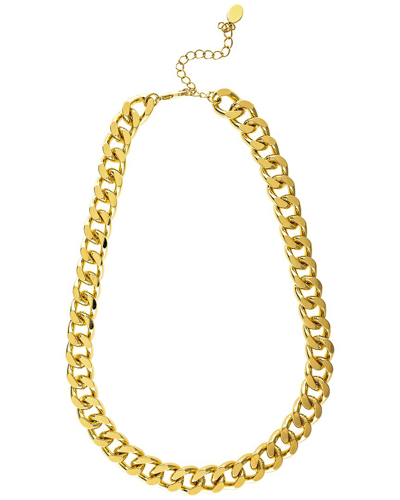 Rivka Friedman 18k Plated Statement Necklace In Gold