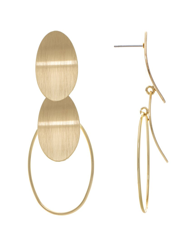 Rivka Friedman 18k Plated Dangle Earrings In Gold