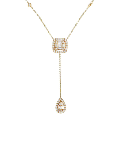 Diamond Select Cuts 14k 0.65 Ct. Tw. Diamond Necklace In Gold