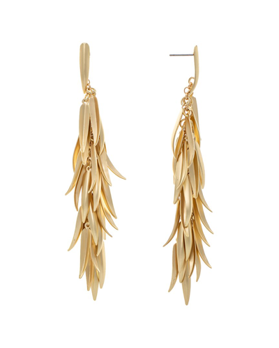 Rivka Friedman 18k Plated Dangle Earrings In Gold
