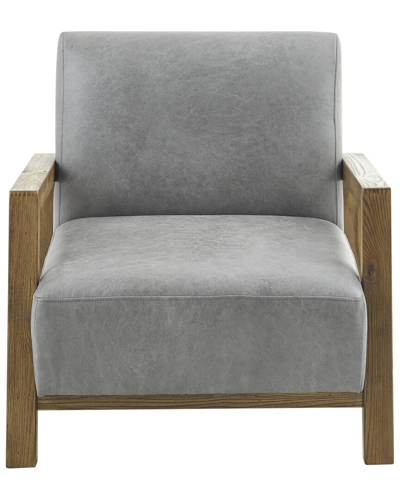 Ink+ivy Easton Low Profile Accent Chair In Grey