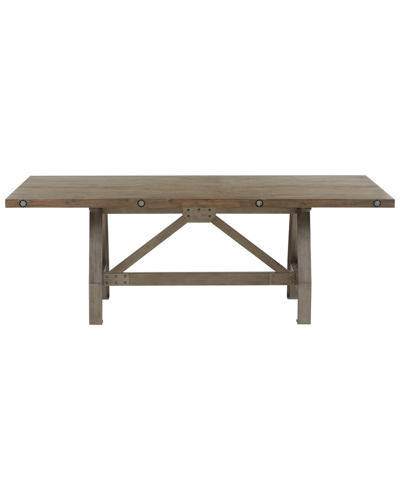 Ink+ivy Lancaster Dining Table In Grey