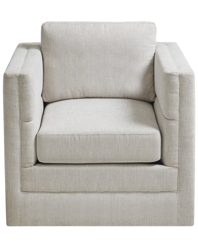 Martha Stewart Osborne 360 Degree Swivel Chair In White