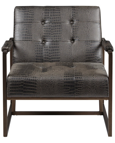 Ink+ivy Waldorf Lounge Chair In Brown