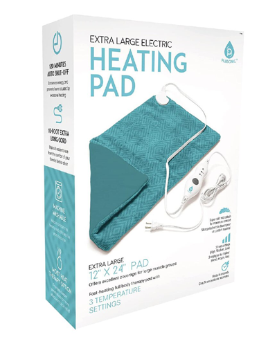 Pursonic Xl Electric Heating Pad In Blue