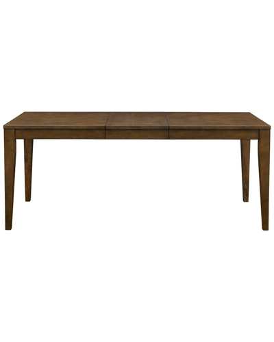 Ink+ivy Cove Rectangle Extension Dining Table In Brown