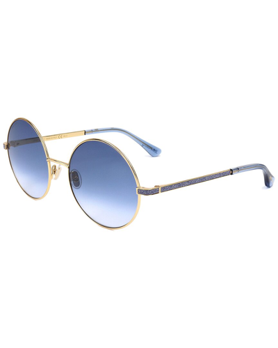 Jimmy Choo Women's Oriane 57mm Sunglasses In Gold
