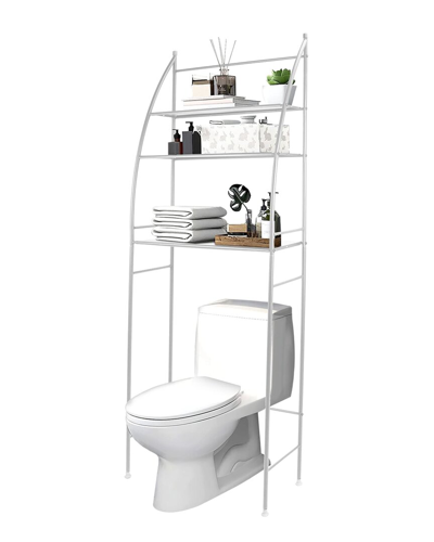 FRESH FAB FINDS FRESH FAB FINDS 3-TIER OVER-THE-TOILET STORAGE SHELF