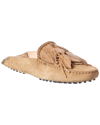 TOD'S TOD’S FEATHER SUEDE LOAFER