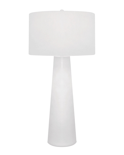 Artistic Home & Lighting White Obelisk Led Table Lamp