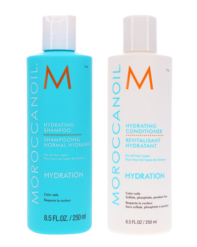 Moroccanoil 8.5oz Hydrating Shampoo & Hydrating Conditioner Combo Pack In White