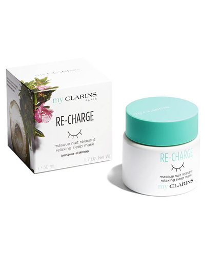 Clarins Women's 1.7oz My Re-charge Relaxing Sleep Mask In White