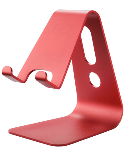 Lax Gadgets Dnu Aur  Red Aluminum Stand For Tablets & Phones