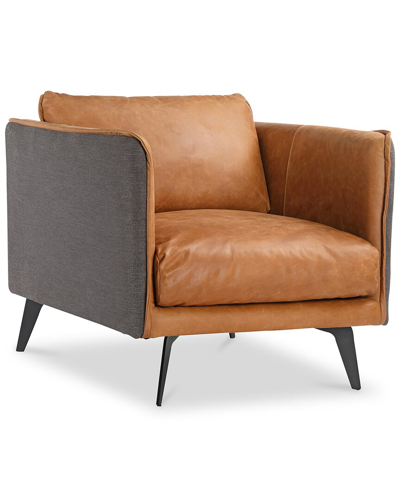 Moe's Home Collection Messina Armchair In Brown