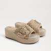 Sam Edelman Celia Platform Slide Sandal In Beige