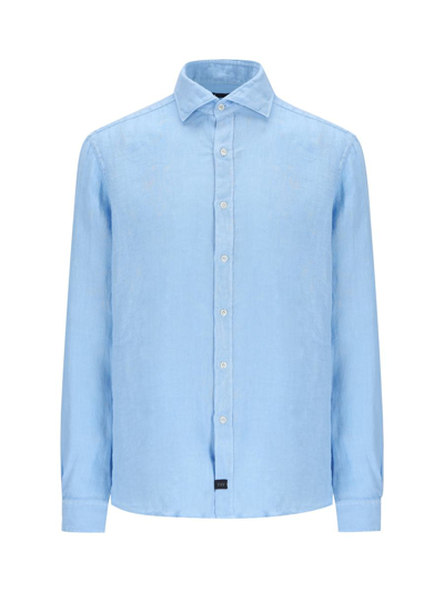 Fay Shirts In Blue