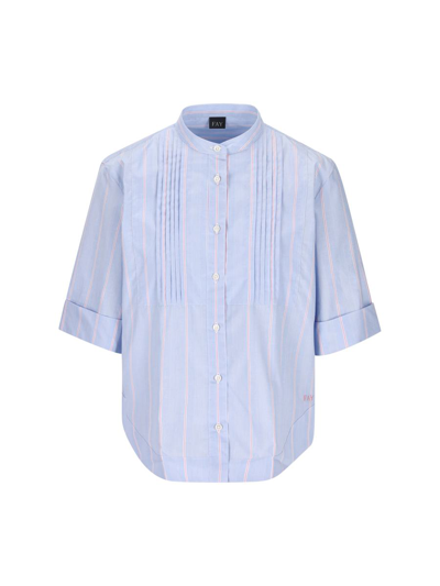 Fay Shirts In Blue