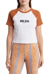 RVCA RVCA MELTED GRAPHIC CROP TOP