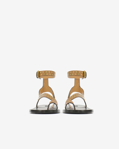 Isabel Marant Jiona Sandals In Brown