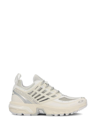 Salomon Sneakers In White/vanilla Ice/lunar Rock