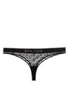 PALM ANGELS MONOGRAM LACE BRAZILIAN BRIEFS