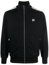 Palm Angels Onogram Track Jacket In Black