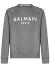 Balmain Felpa  Paris  Paris In Grigio
