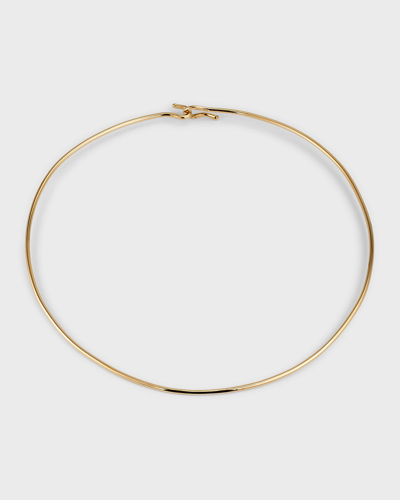 David Webb 18k Yellow Gold Polished Wire Collar