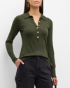 L AGENCE STERLING COLLARED jumper