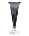 William D Scott Trumpet Vase - Large In Black