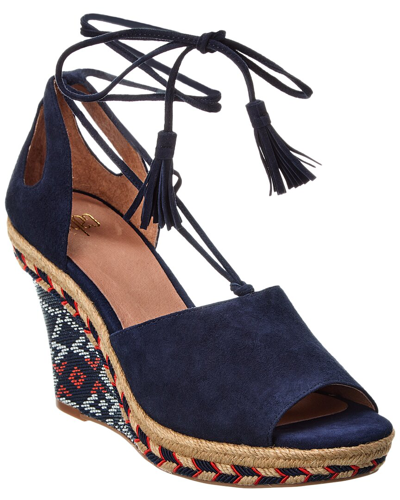 Cabi Isla Suede Wedge Sandal