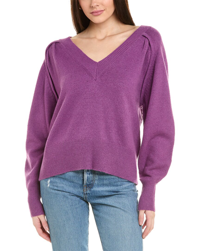 Cabi Luxury Pullover In Purple