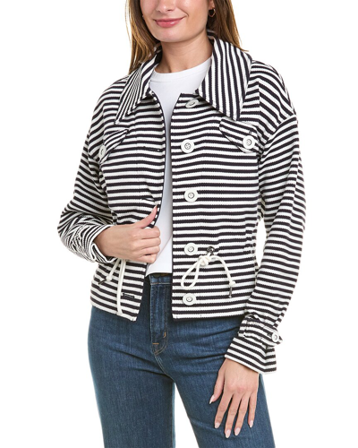 Cabi Harbor Jacket In Navy