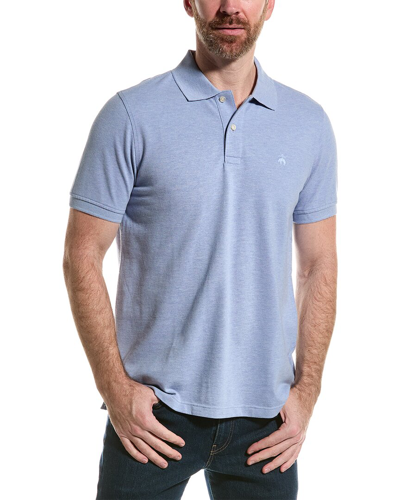 Brooks Brothers Slim Fit Performance Polo Shirt In Blue