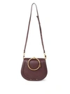 CHLOÉ Small Nile Leather & Suede Bracelet Bag