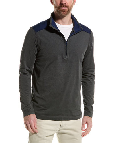 Brooks Brothers Golf 1/2-zip Pullover In Grey