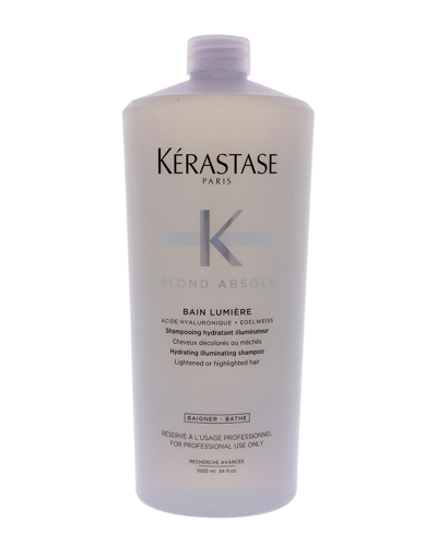 Kerastase 34oz Blonde Absolu Bain Lumiere Shampoo In White