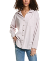PROJECT SOCIAL T PROJECT SOCIAL T LONNIE BUTTON FRONT RIB SHIRT