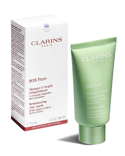Clarins Women's 2.7oz Sos Pure Rebalancing Clay Mask In Blue