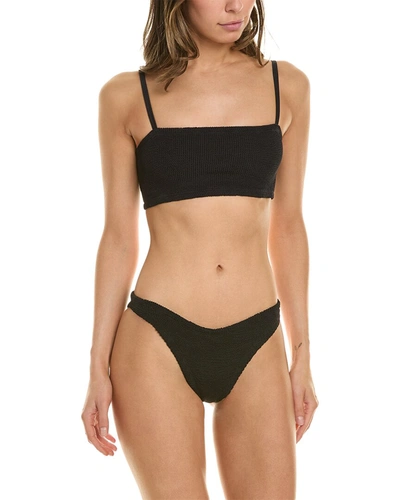 Hunza G Gigi 2pc Bikini Set In Black