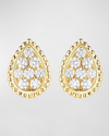 Boucheron Women's Serpent Bohème 18k Yellow Gold & Diamond Stud Earrings